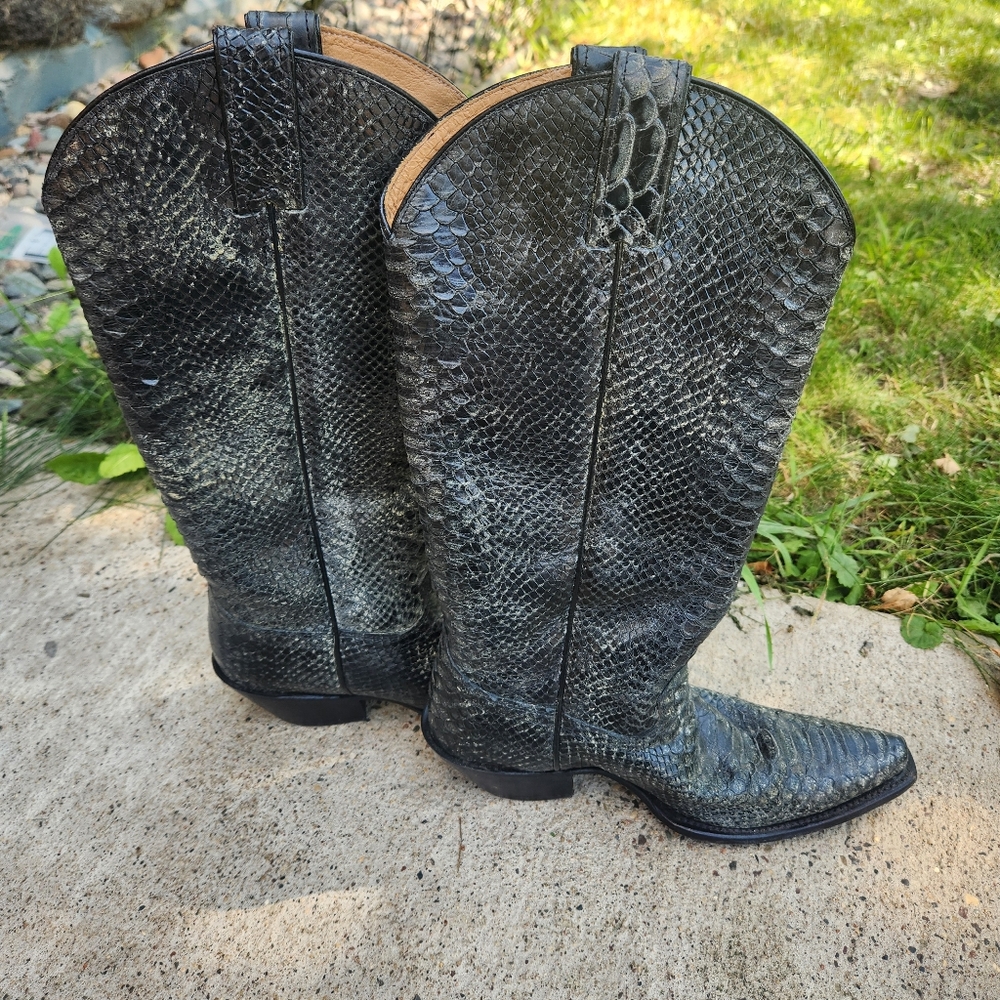 Idyllwind Slay Black Python Tall Western Boots